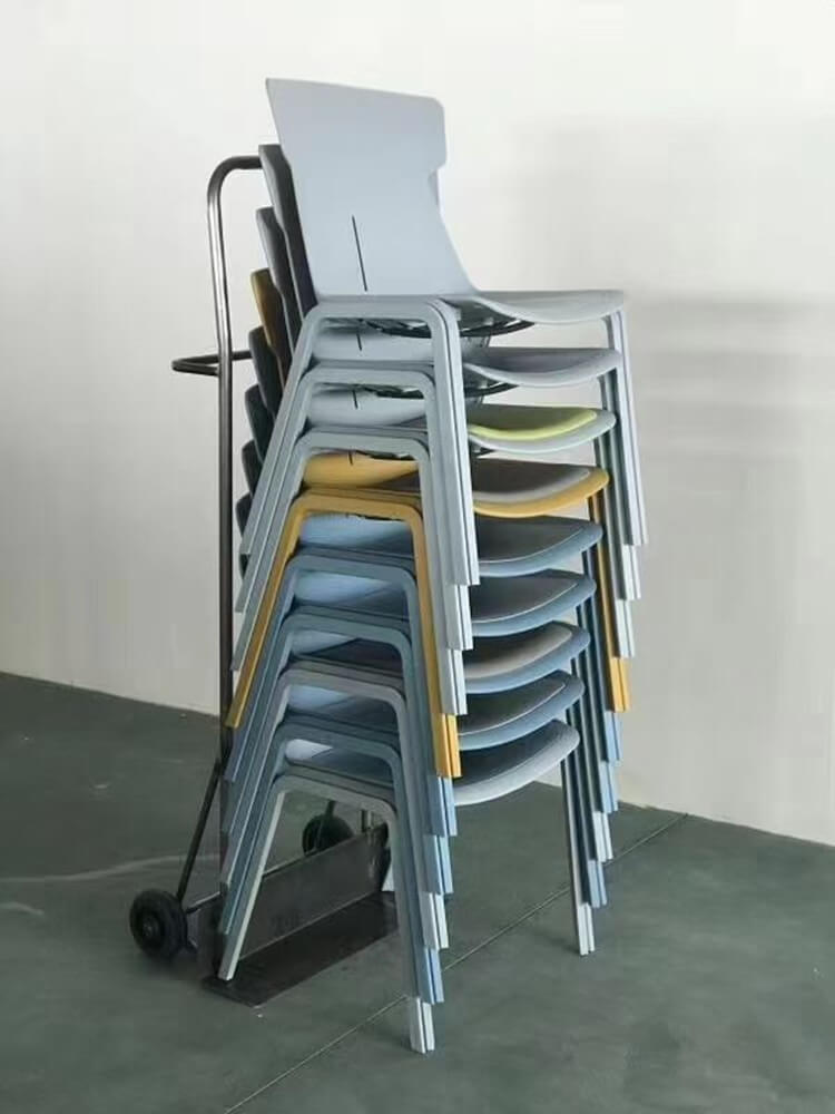 china resin stackable chair