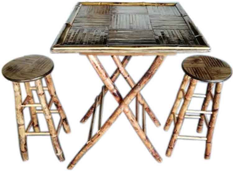 Bamboo banquet table