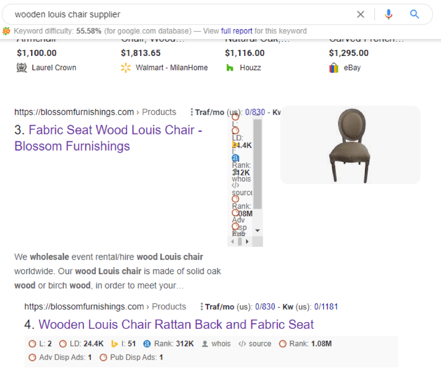 louis chair search result (1)