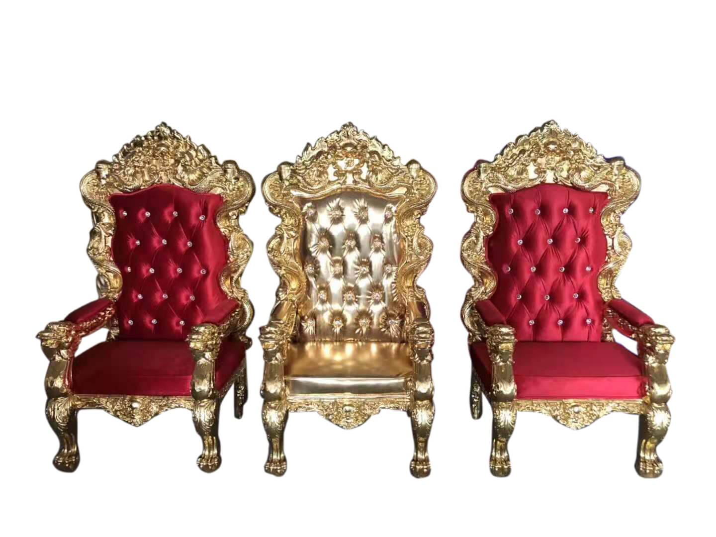 Wooden Royal Throne Chairs Wholesale