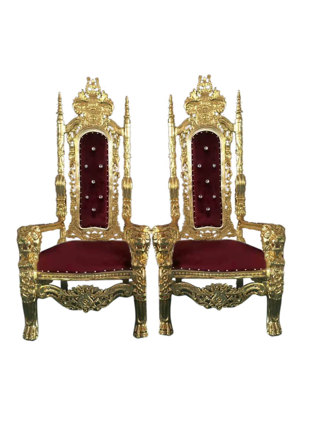 Wooden Royal Throne Chairs Wholesale