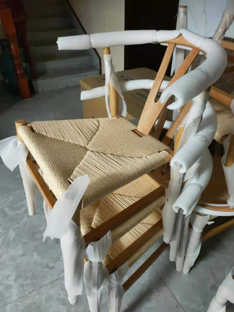 wishbone wood chair