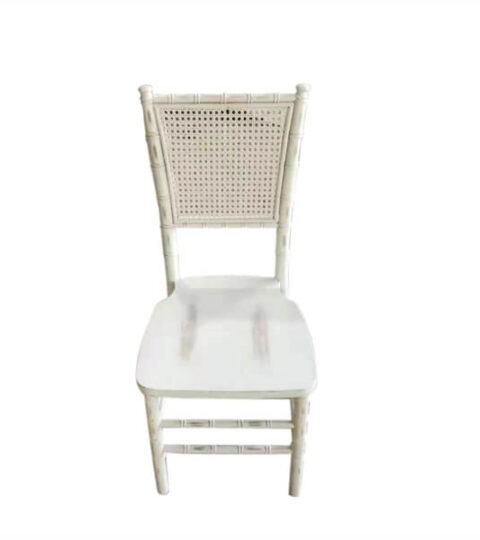 Square Rattan Back Chiavari Chair