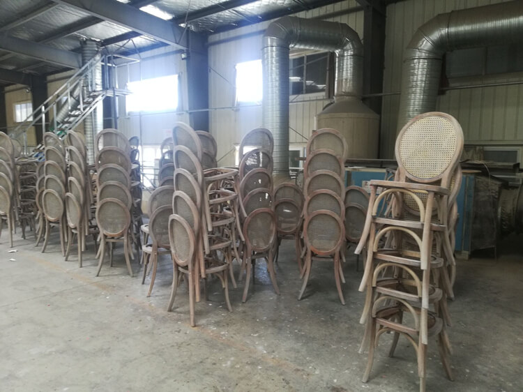 cane back dining chair factory