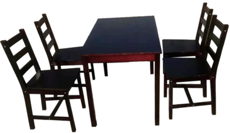 black dining chair supplier