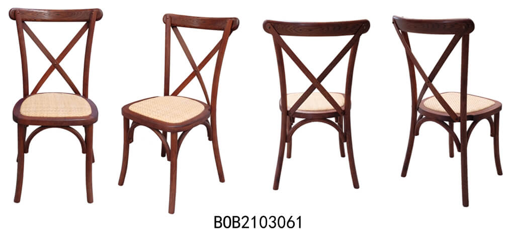 cross back chairs color