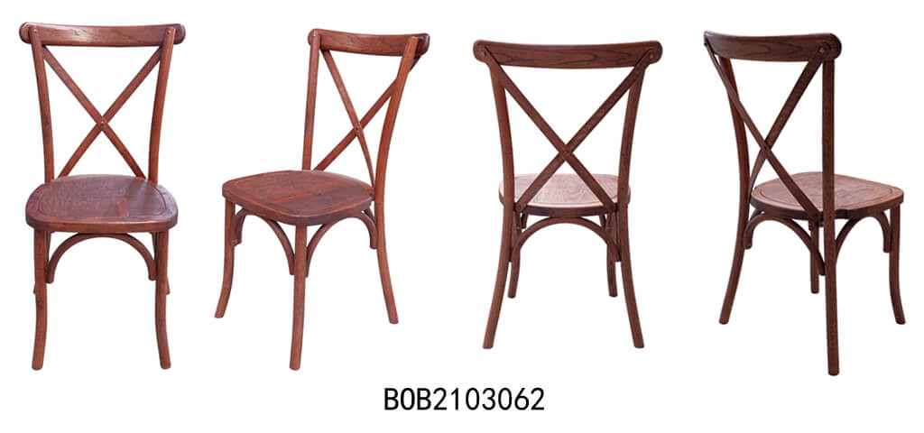 cross back chairs color