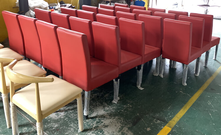 red dining chair supplier