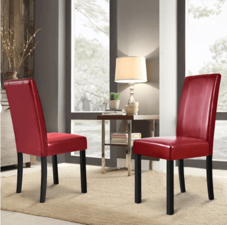 red dining chairs manufacturer