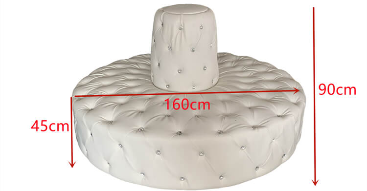 white round sofa supplier