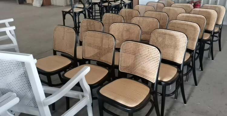 cane dining chair supplier