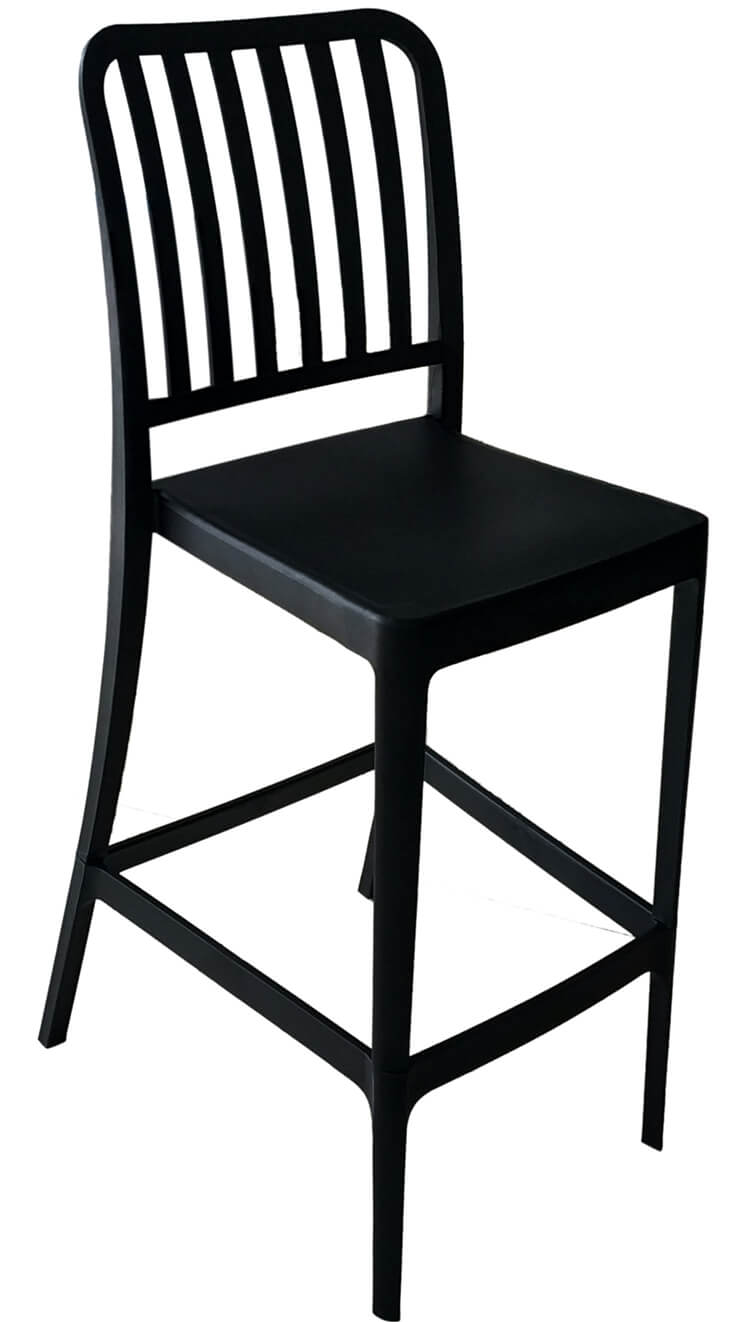 modern white plastic dining chairs