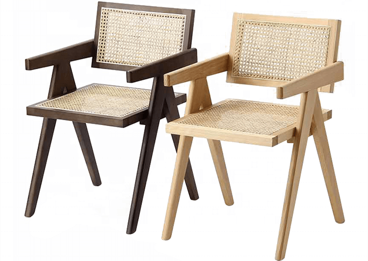 Wooden Relaxing Armchair Factory in China Cane Dining Chair Supplier