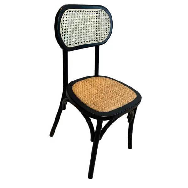 cane back dining chair