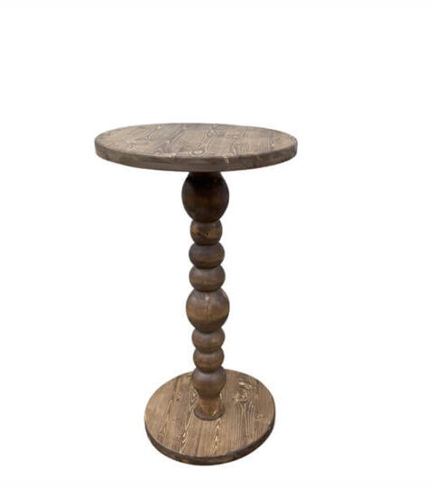 Wooden Round Bar Table
