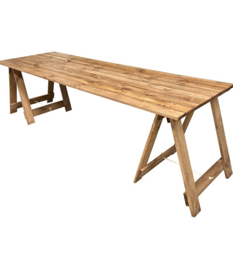 Rustic Trestle Table Manufacturer