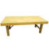 wooden farmhouse table