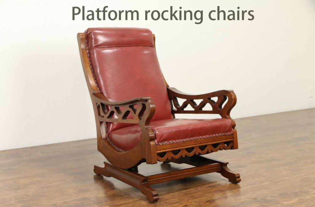 Platform rocking chairs