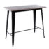 metal tolix bar table