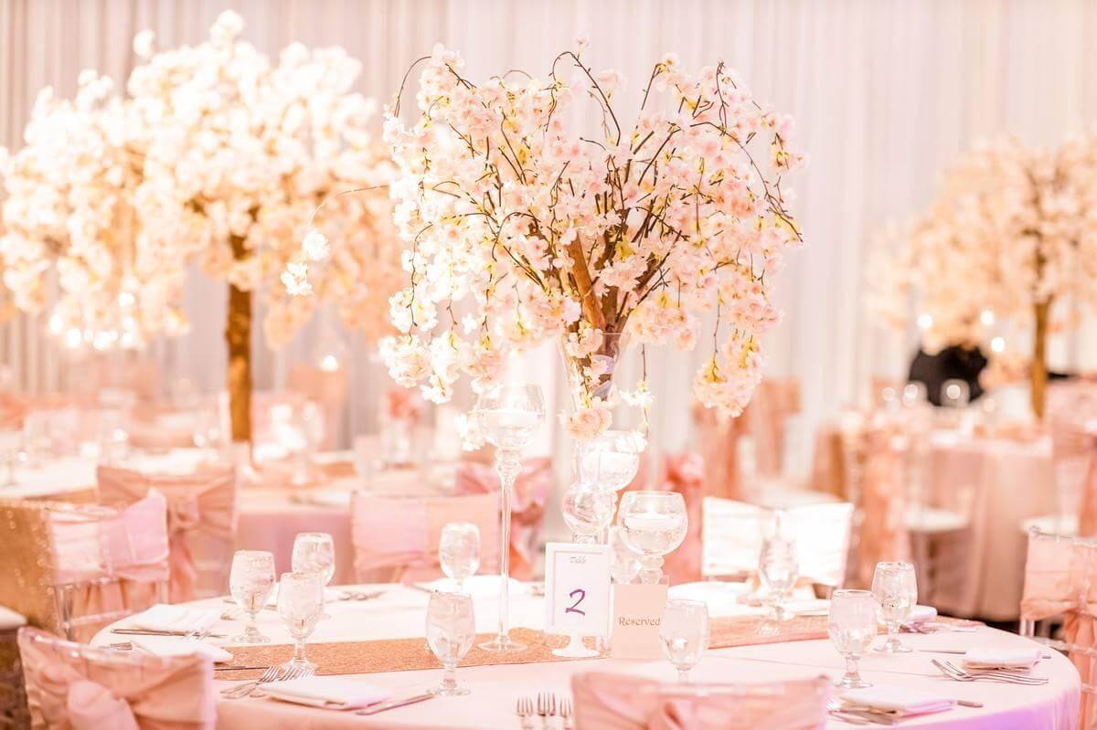 cherry blossoms for wedding centerpieces (1)