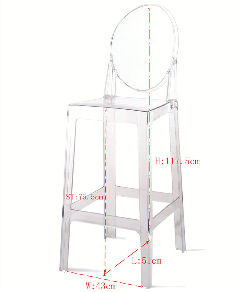 clear ghost chair