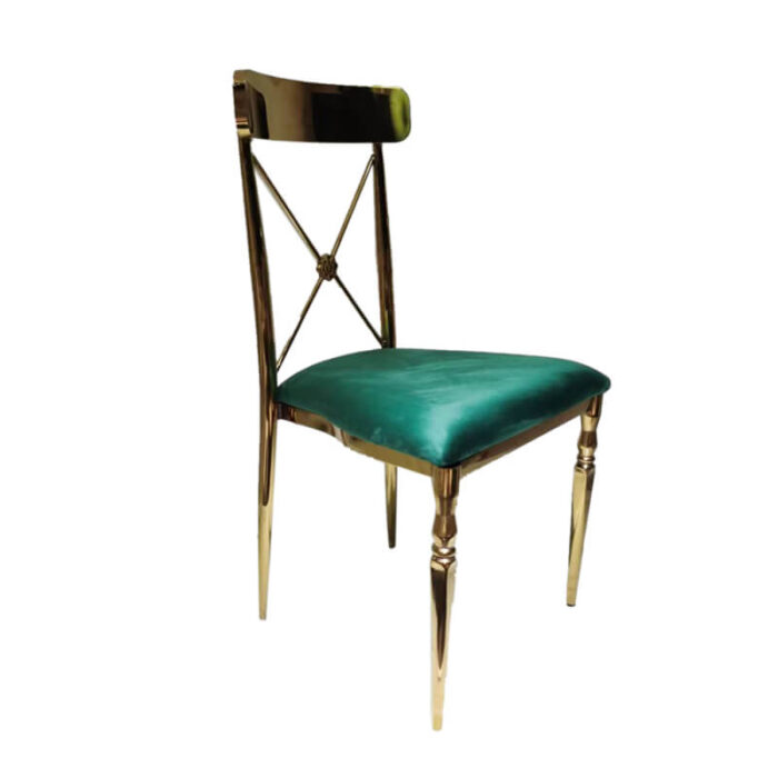 green rider dining chair