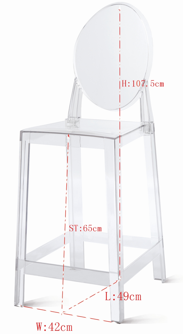 resin ghost chair supplier