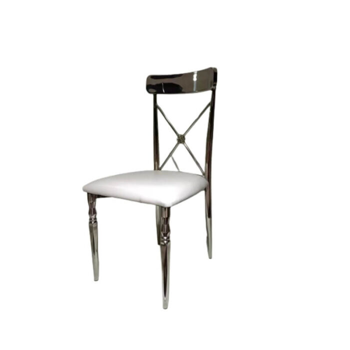 silver stainless steel chair factory