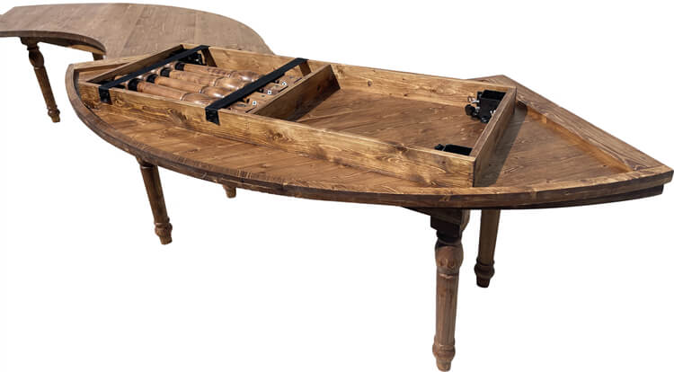 wooden farmhouse table manufacturer
