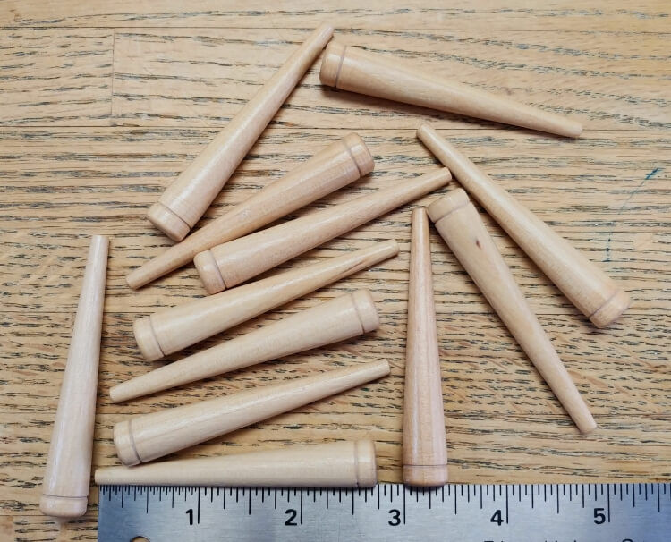 Caning pegs