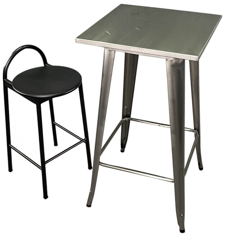 metal tolix bar tables supplier