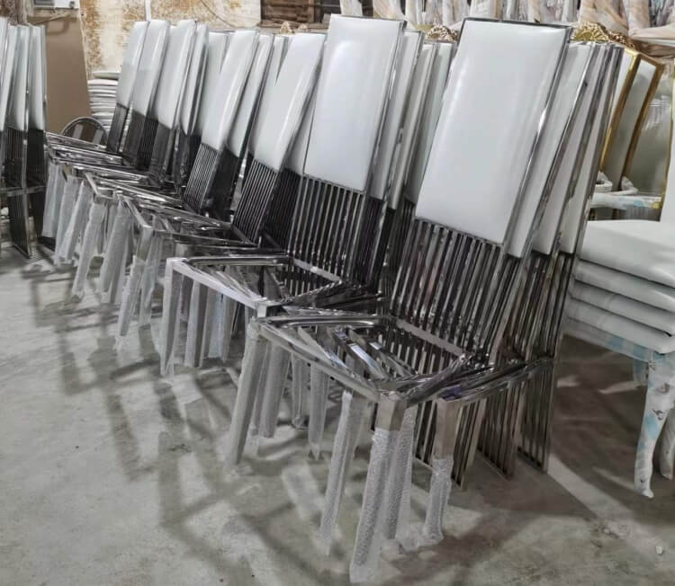 stainless steel dining chair wholesale