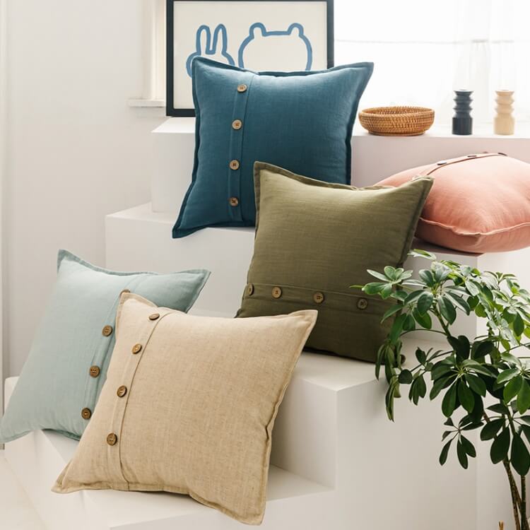 Linen cushion