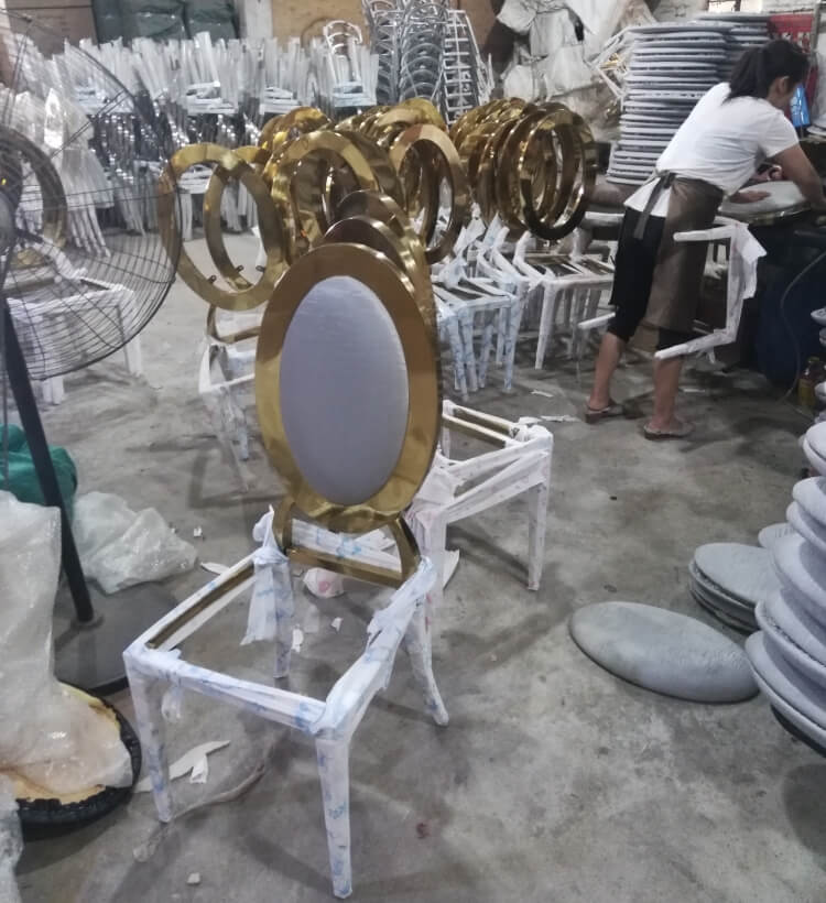 stainless steel chair supplier