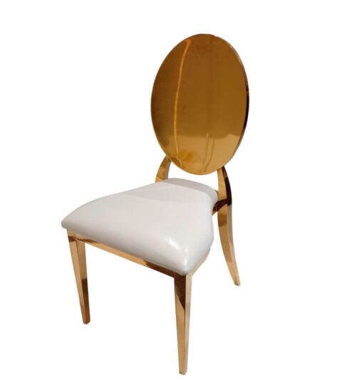 Stainless Steel Gold Wedding Chair Supplier