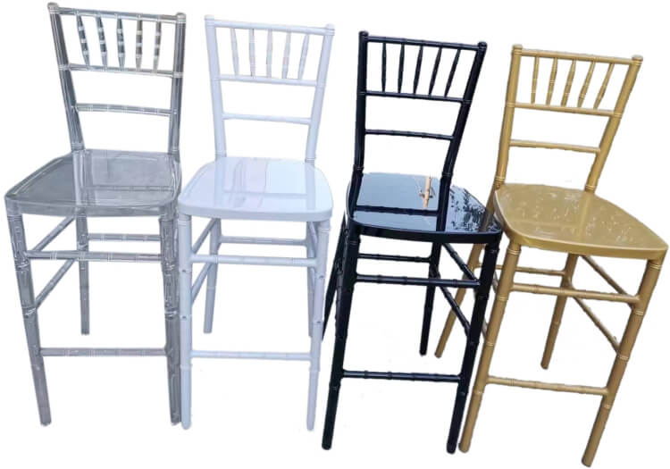 resin chiavari barstool