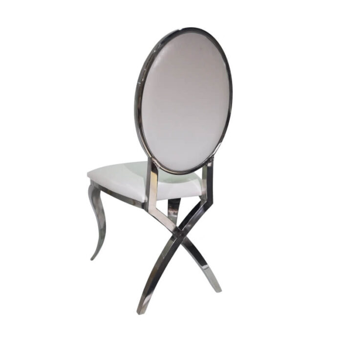 silver stainless steel chair bulk