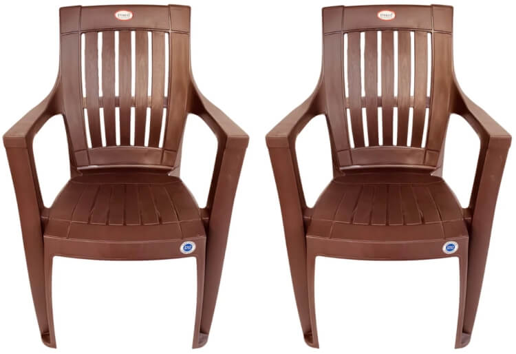 Everest Matte Series Plastic Outdoor Chair