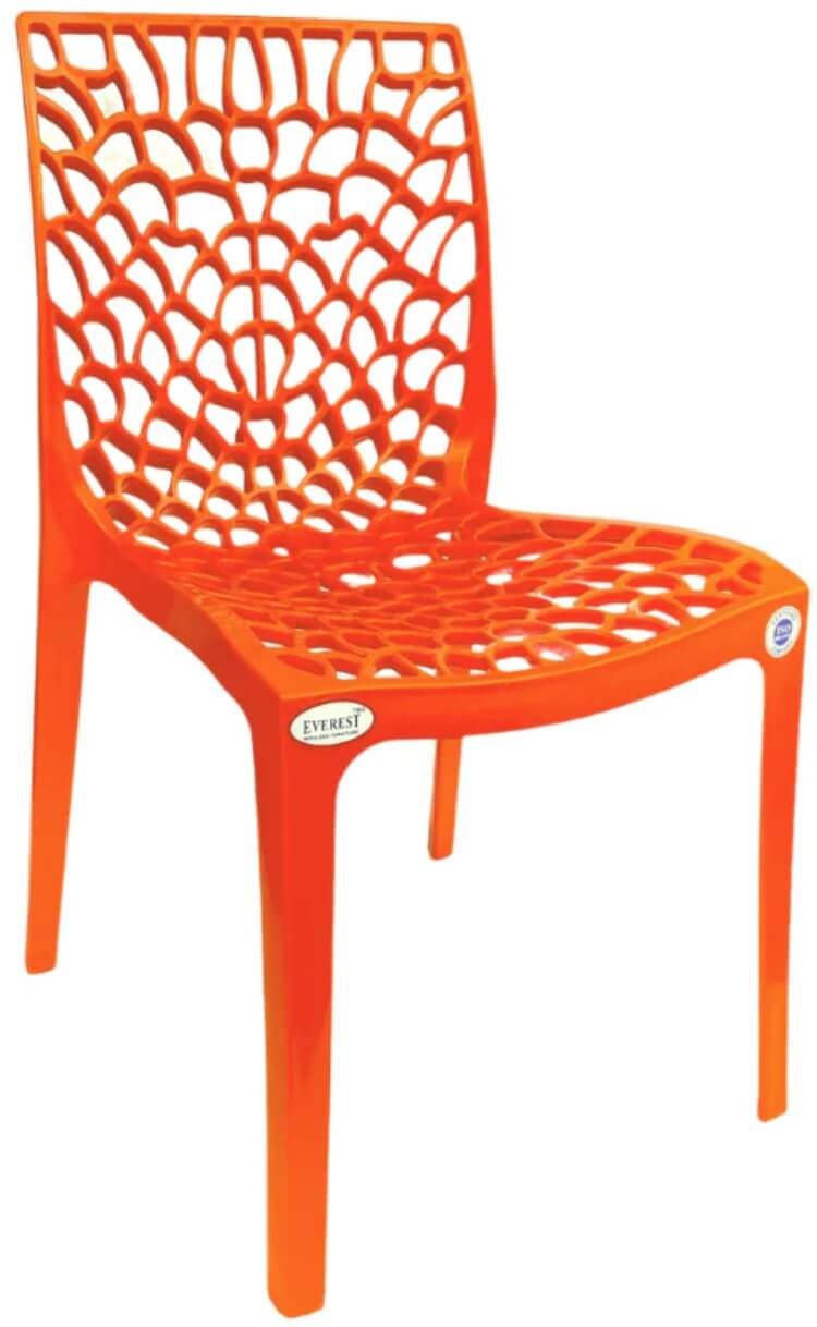 Everest Web Series GardenCafeHome Plastic Chair 