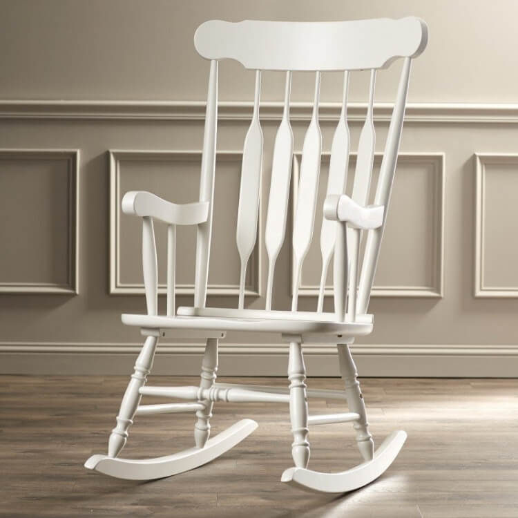 Pressed back rocking chairs