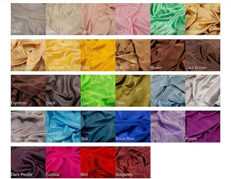 table cloth color