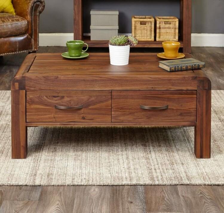 wooden coffee table wholesale