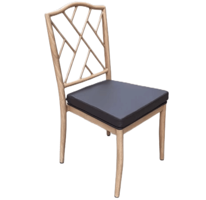 metal dining chair