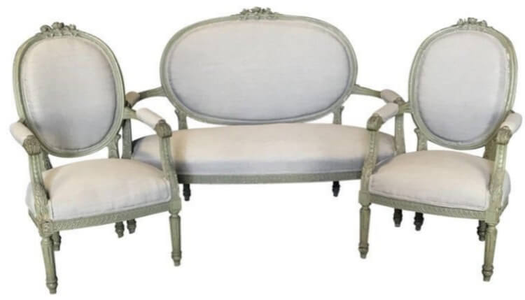 Louis XVI Belle Epoque Chair 