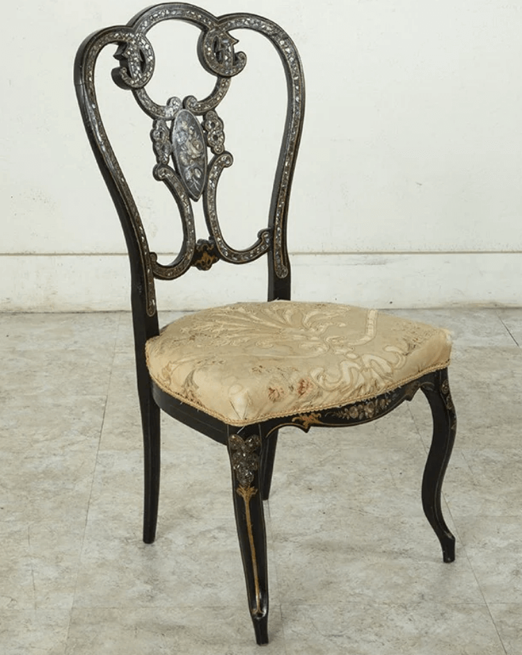 Napoleon III  Belle Epoque Chair