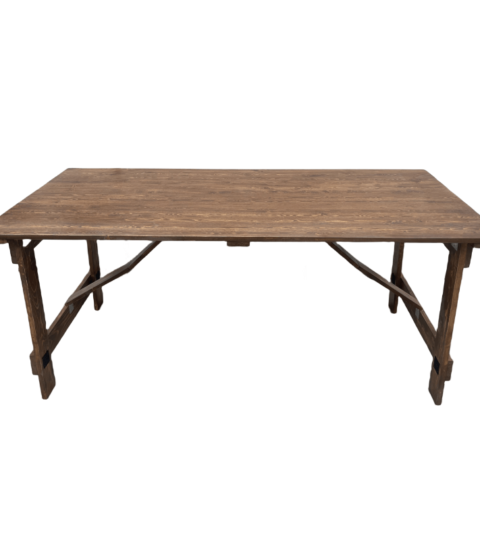 Rustic Trestle Folding Table Manufacturer