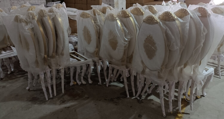 white stainless steel chair wholesale