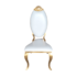 white wedding chair