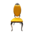yellow stainless steel chair