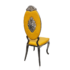 yellow wedding chair